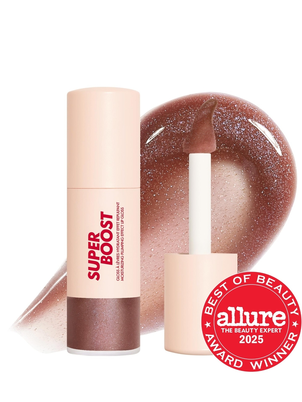 Make Up Forever Super Boost Plumping Lip Gloss In 07 Limitless Brown